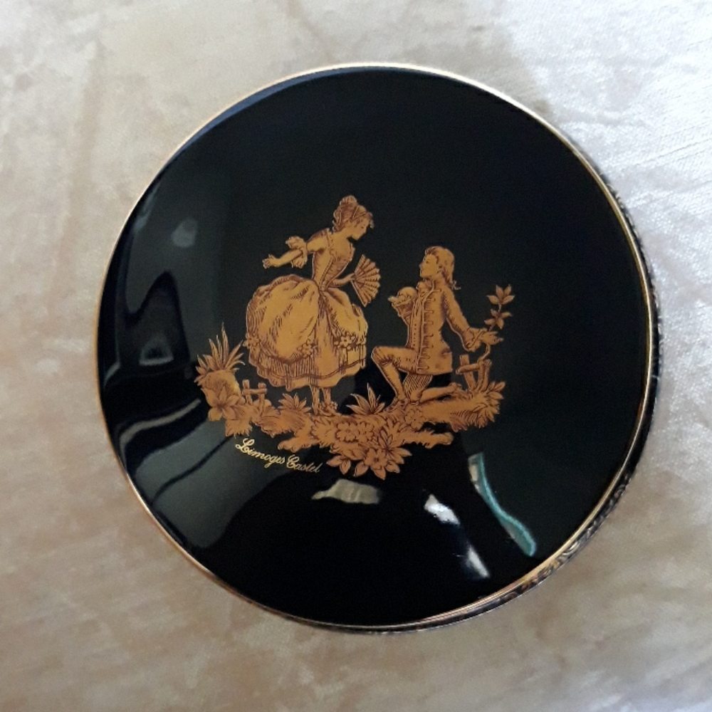 Limogues Castel France 22K Gold Jewelry Trinket
